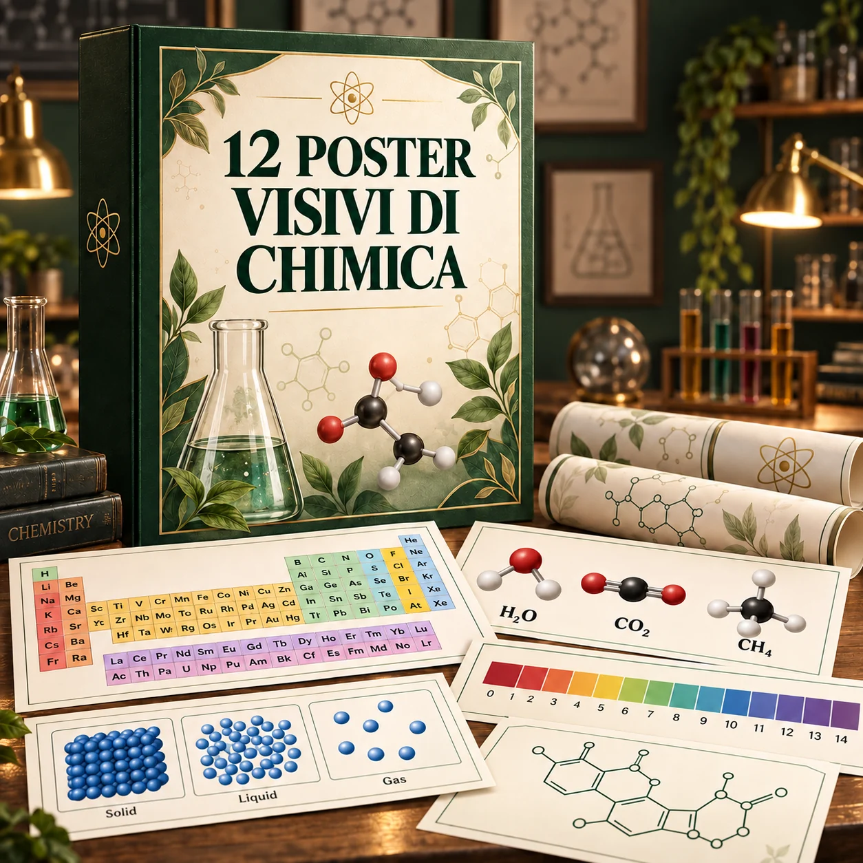 Kit Poster per l'Aula — 12 Tavole
